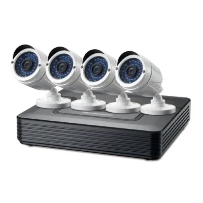 Kit Videovigilancia 1080p Level One Dsk-4001 4 Canales 4 Kit Videovigilancia 1080p Level One Dsk-4001 4 Canales 4