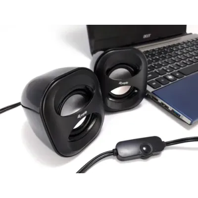 Equip Life Mini Altavoces 2.0 USB 6W Negro Equip Life Mini Altavoces 2.0 USB 6W Negro