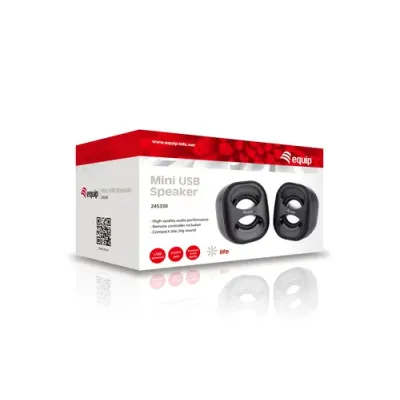 Equip Life Mini Altavoces 2.0 USB 6W Negro Equip Life Mini Altavoces 2.0 USB 6W Negro