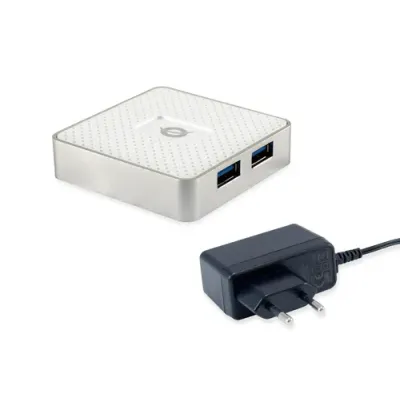 Conceptronic Hubbies Hub 3x USB 3.0 Blanco