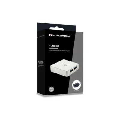 Conceptronic Hubbies Hub 3x USB 3.0 Blanco
