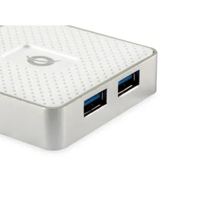 Conceptronic Hubbies Hub 3x USB 3.0 Blanco