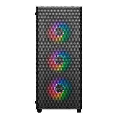 UNYkach Mir 100 Caja ATX Gaming Cristal Templado Lateral y 4