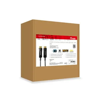 Equip Cable HDMI Activo Óptico HDMI 2.0 4K 50m