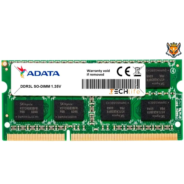 Memoria RAM Adata Premier ADDS1600W4G11-S SODIMM DDR3L 1600MHz 4GB 1x4GB CL11