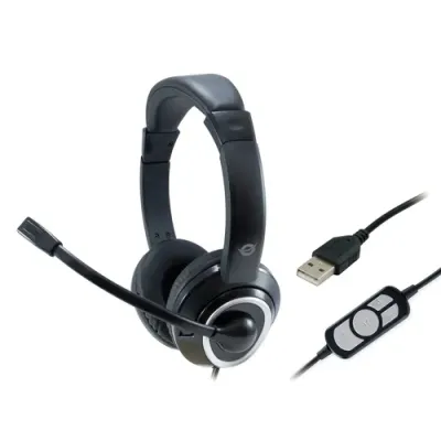 Conceptronic Polona Auriculares USB Negros Conceptronic Polona Auriculares USB Negros