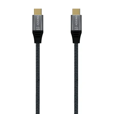 Cable USB 2.0 Tipo-C Aisens A107-0629 5A 100W/ USB Tipo-C Macho