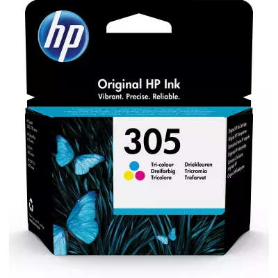 HP 305 Tricolor 3YM60AE - Cartucho de Tinta Original HP 305 Tricolor 3YM60AE - Cartucho de Tinta Original