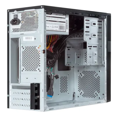 UNYKAch Grey Rain Caja PC Micro ATX EVO USB 3.0 Negra + Fuente