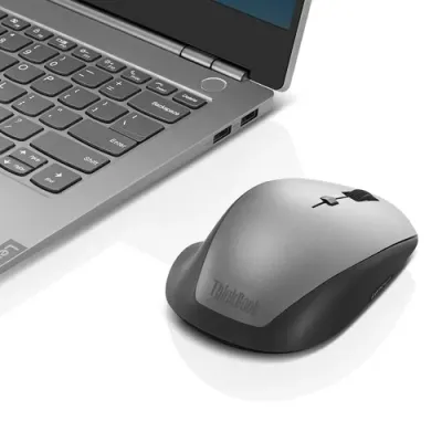 Lenovo ThinkBook Ratón Óptico Inalámbrico 2400DPI Gris Lenovo ThinkBook Ratón Óptico Inalámbrico 2400DPI Gris