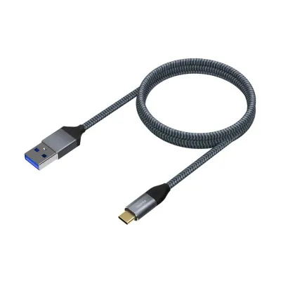 Aisens Cable USB 3.1 a USB-C Macho/Macho 1m Gris