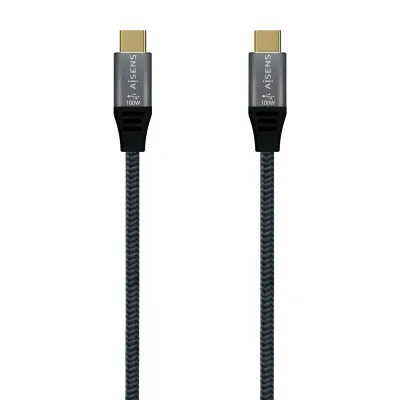 Aisens Cable USB-C 3.2 Macho/Macho 2m Gris