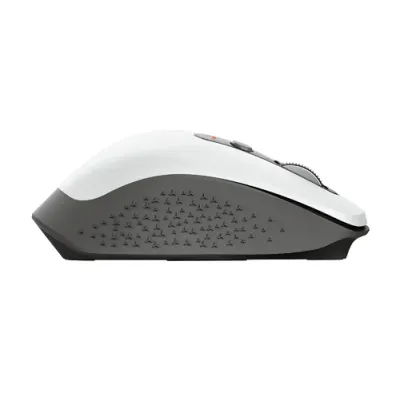 Trust Ozaa Ratón Ergonómico Inalámbrico 2400DPI Blanco