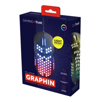 Trust GXT 960 Graphin Ratón Gaming RGB 10000 DPI Trust GXT 960 Graphin Ratón Gaming RGB 10000 DPI
