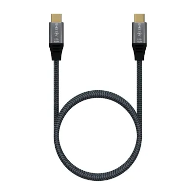 Aisens Cable USB-C 3.2 Macho/Macho 2m Gris