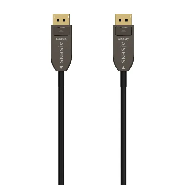 Cable DisplayPort 1.4 AOC 8K Aisens A155-0606/ DisplayPort Macho - DisplayPort Macho/ 10m/ Negro
