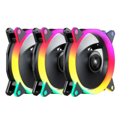 UNYKAch Candy 30 Pack 3 Ventiladores ARGB 120mm