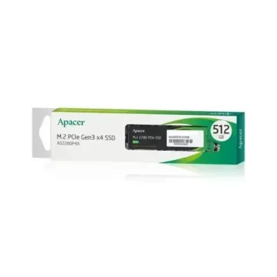 Apacer AS2280P4X NVMe SSD 512GB PCIe 3.0 2100MB/sM.2 2280 Apacer AS2280P4X NVMe SSD 512GB PCIe 3.0 2100MB/sM.2 2280