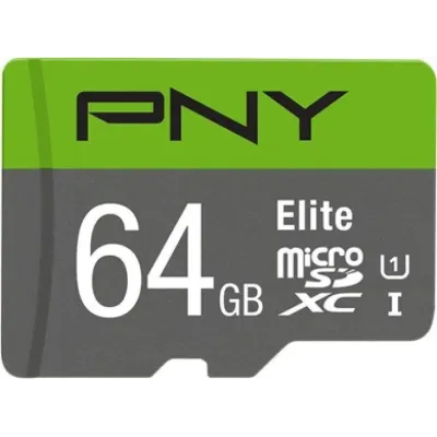 PNY Elite microSDXC 64GB UHS-I Clase 10 PNY Elite microSDXC 64GB UHS-I Clase 10