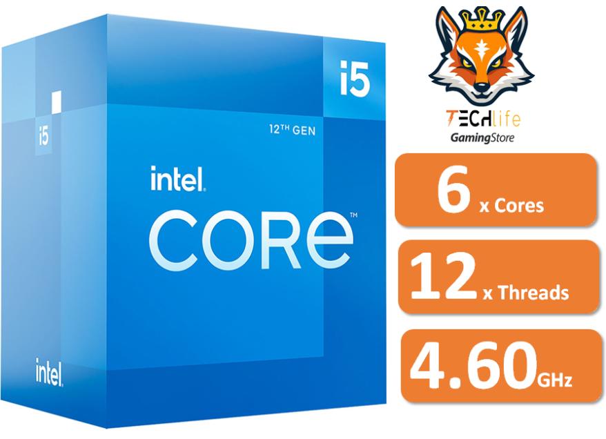 Intel Core i5-12500 6x Cores a 3.00Ghz/4.6Ghz 18MB con Gráficos Int...