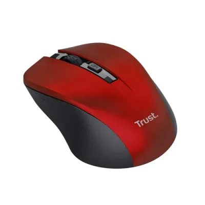 Trust Mydo Silent Click Ratón Inalámbrico Óptico 1800DPI Rojo Trust Mydo Silent Click Ratón Inalámbrico Óptico 1800DPI Rojo