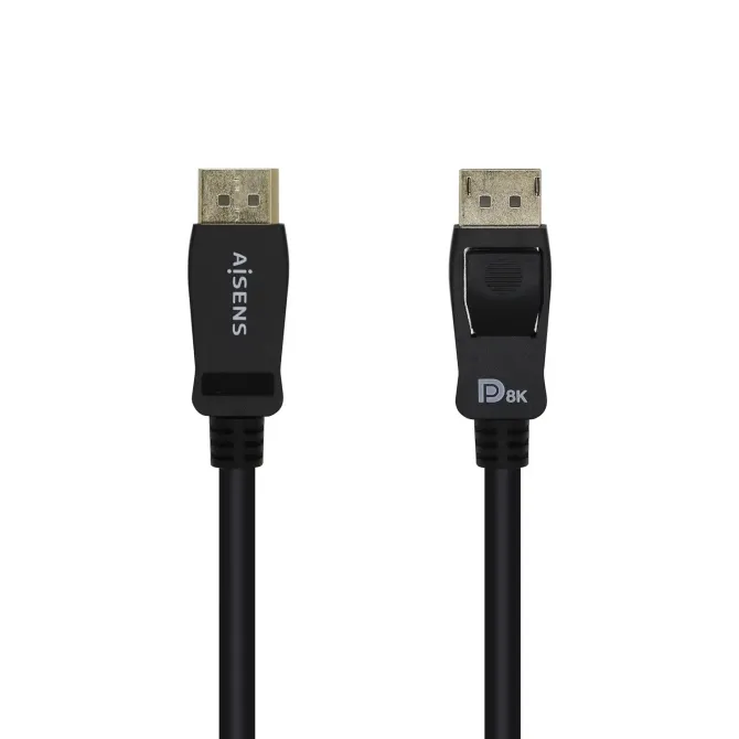 Aisens Cable Displayport V1.4 Macho/Macho 50cm Negro