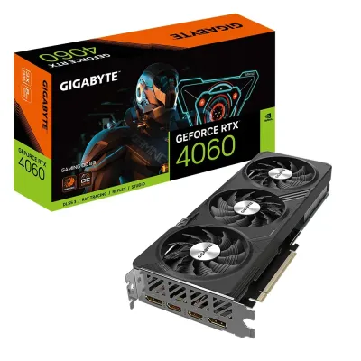 Gigabyte GeForce RTX 4060 Gaming OC 8GB GDDR6 Gigabyte GeForce RTX 4060 Gaming OC 8GB GDDR6