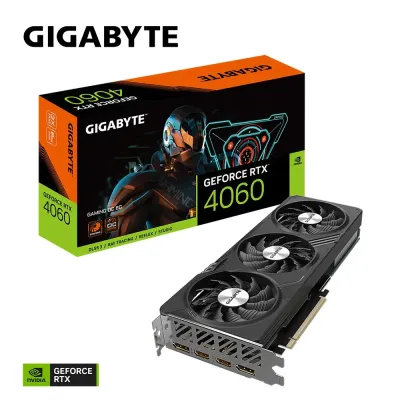 Gigabyte GeForce RTX 4060 Gaming OC 8GB GDDR6 Gigabyte GeForce RTX 4060 Gaming OC 8GB GDDR6