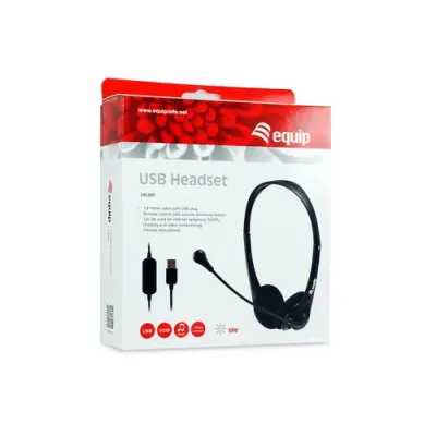 Equip 245305 Auriculares USB con Micrófono Equip 245305 Auriculares USB con Micrófono