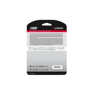 Kingston A400 240GB Disco SSD 2.5" SATA 6GB/s a 500MB/s