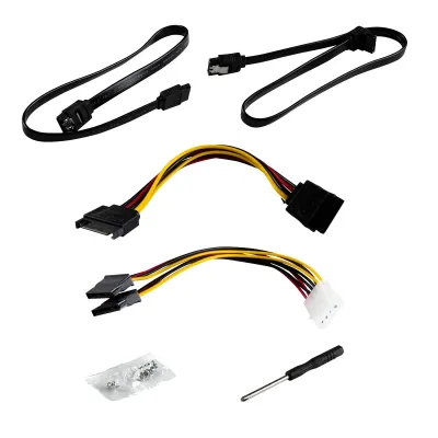UNYKAch Kit Adaptador SSD Dual 2.5" a 3.5" UNYKAch Kit Adaptador SSD Dual 2.5" a 3.5"
