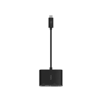 Belkin Adaptador USB-C a VGA 60 W de Corriente por Pass-Through Belkin Adaptador USB-C a VGA 60 W de Corriente por Pass-Through