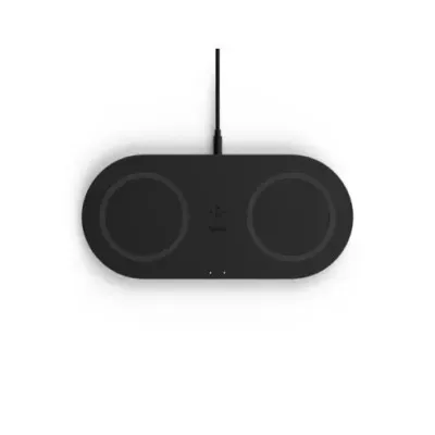 Belkin Boostcharge Base de Carga Dual Inalámbrica Negra