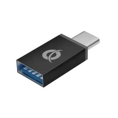 Conceptronic HUBBIES06B Hub 4x USB 3.0 USB-C Aluminio Negro