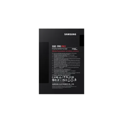 Disco Duro Samsung 990 Pro 2TB Disco SSD 7450MB/S NVMe PCIe 4.0
