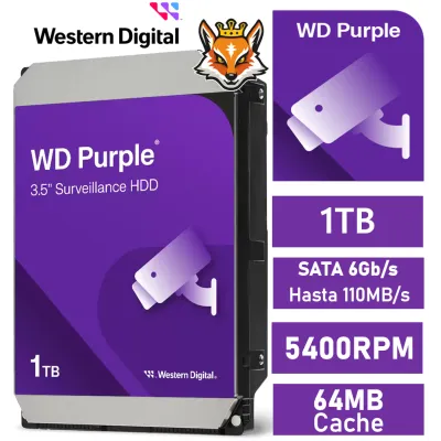 WD Purple 1TB 3.5" SATA3 WD Purple 1TB 3.5" SATA3