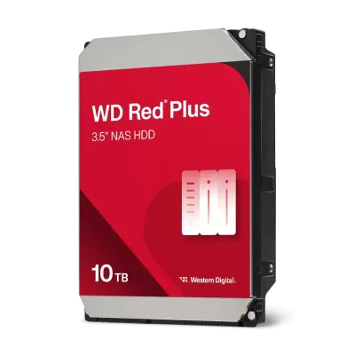 Disco Duro WD Red Plus 3.5" 10TB 256MB SATA 3