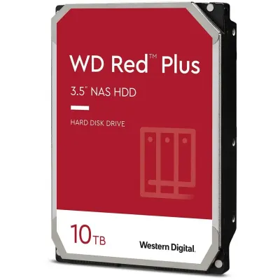Disco Duro WD Red Plus 3.5" 10TB 256MB SATA 3
