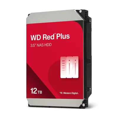 Disco Duro WD Red Plus 3.5" 12TB 256MB SATA 3