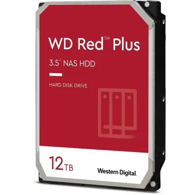 Disco Duro WD Red Plus 3.5" 12TB 256MB SATA 3