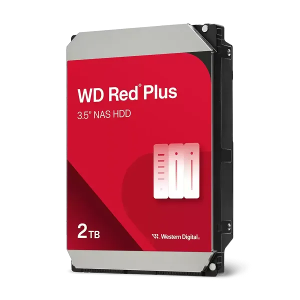Disco Duro WD Red Plus 3.5" 2TB 64MB SATA 3