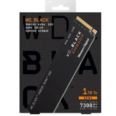 Disco Duro WD Black SN850X 1TB Disco SSD 7300MB/S NVMe PCIe 4.0