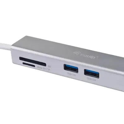 Equip Adaptador USB-C Multifunción 5 en 1 Equip Adaptador USB-C Multifunción 5 en 1