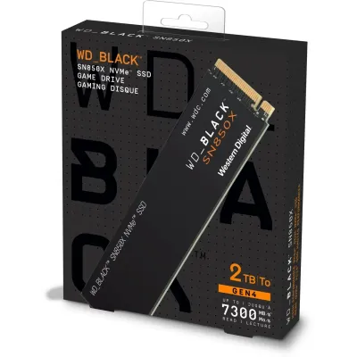 Disco Duro WD Black SN850X 2TB Disco SSD 7300MB/S NVMe PCIe 4.0