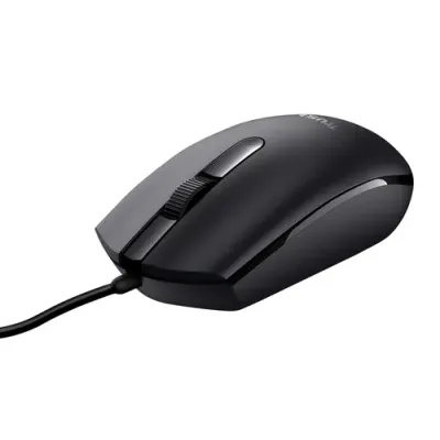Mouse Trust Basi Usb 3 Botones Y Rueda De Desplazamiento