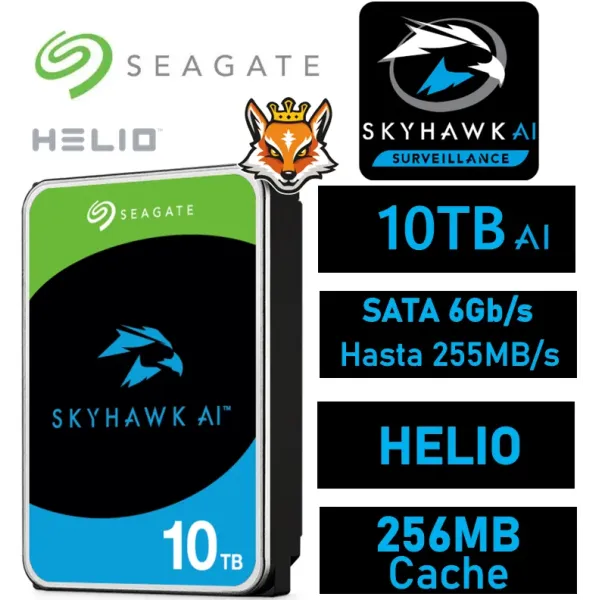 Seagate SkyHawk AI 3.5" 10TB SATA 3