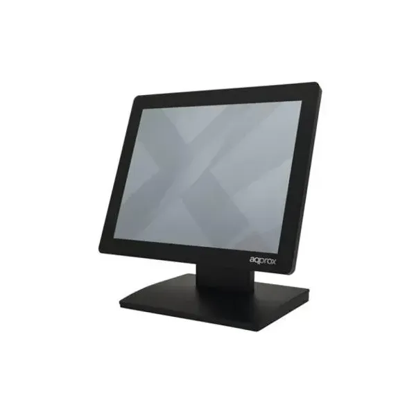 Monitor 15" Tactil Capacitivo Tpv Approx Appmt15cap2 Vga Negro 5ms 300cd/m2 Multitoque De 10 Puntos