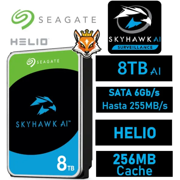 Seagate Skyhawk AI 8TB 3.5" SATA 3