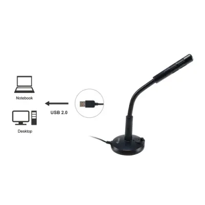 Equip Micrófono de Sobremesa USB Equip Micrófono de Sobremesa USB