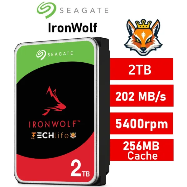 Seagate IronWolf Nas 2 TB SATA3